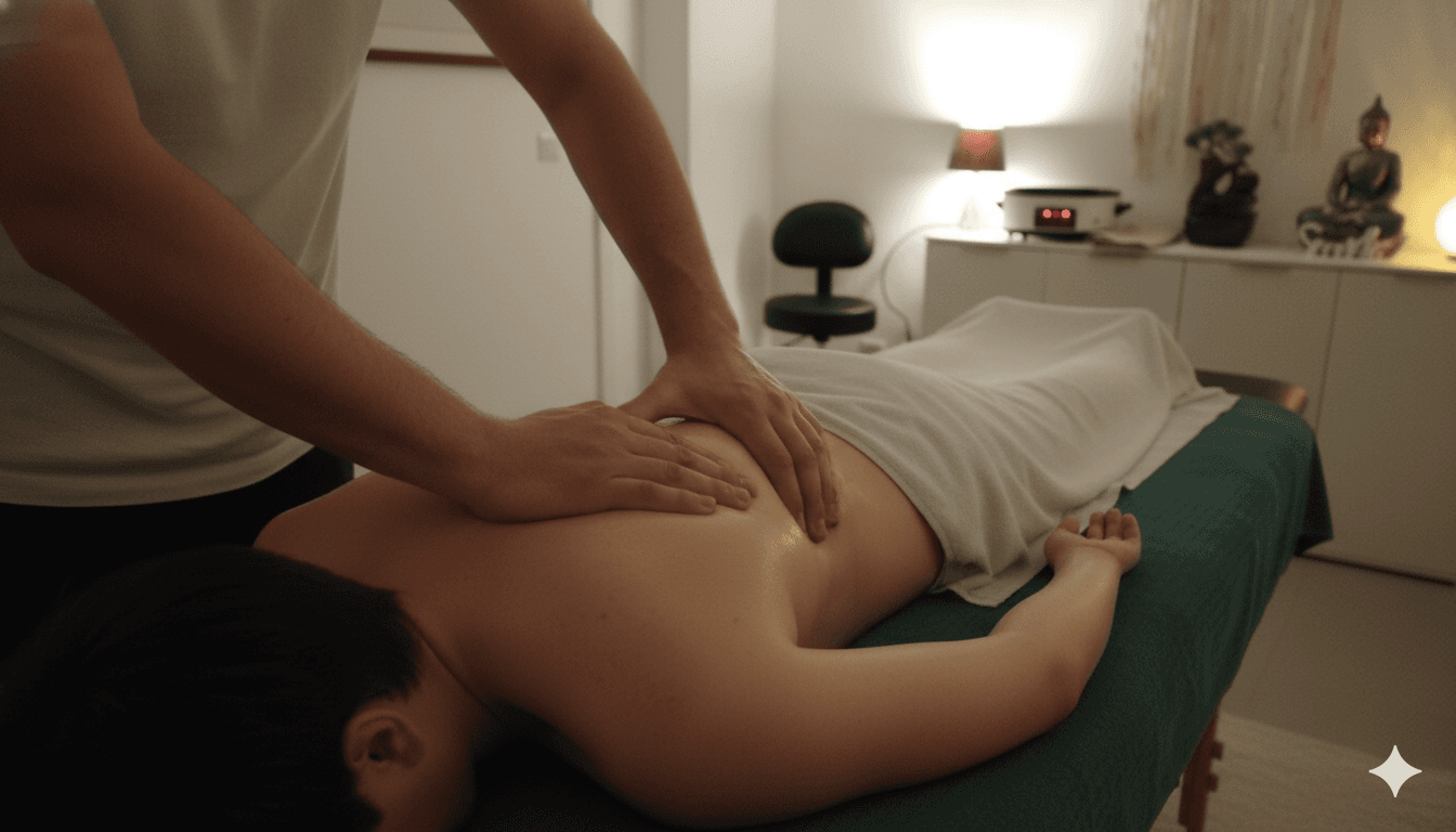 Sessão real de Tui Ná na Vital MTC